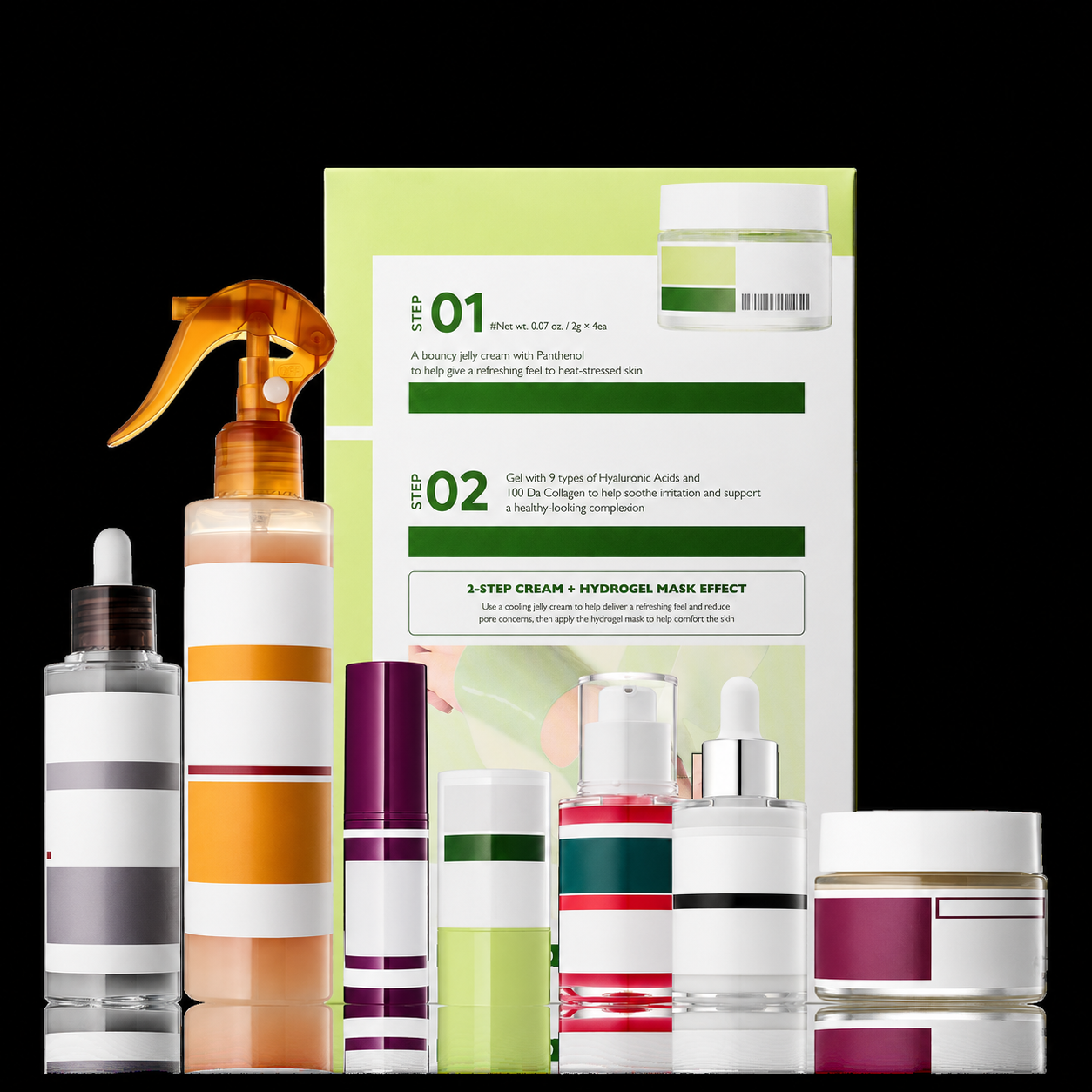 8-Step Collagen Glow Lift Set