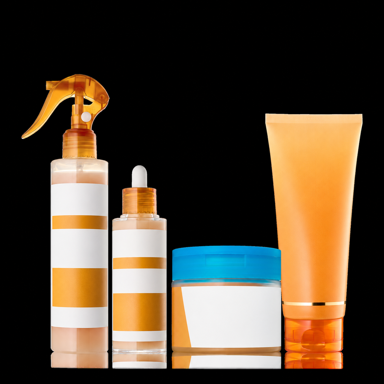 Kojic Acid Amber Face & Body Care Set